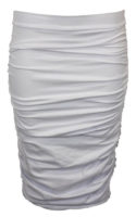 Bílá řasená sukně Sailor Tom
