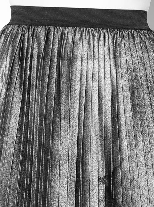 Dámská sukně kovového vzhledu