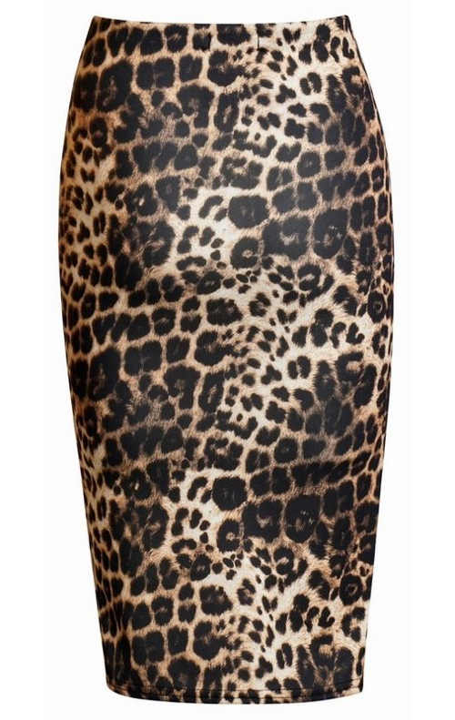 Sukně leopard levně