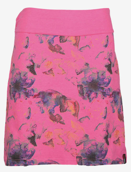 Růžová letní bavlněná sukně výprodej