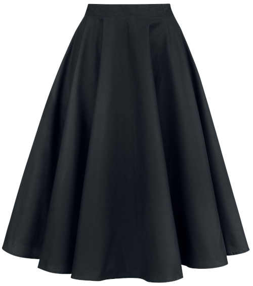 Stylová sukně v jednobarevném provedení v lichotivém střihu